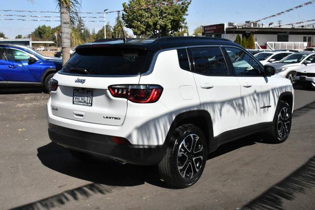 used 2023 Jeep Compass car, priced at $23,256