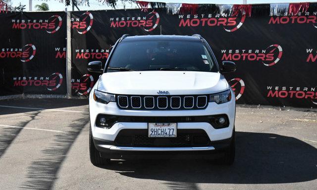 used 2023 Jeep Compass car, priced at $23,256