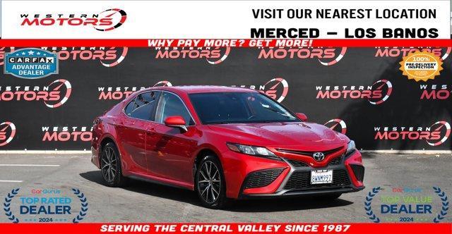 used 2021 Toyota Camry car, priced at $24,375
