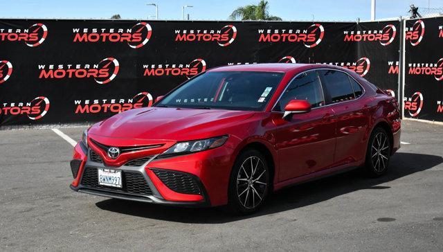 used 2021 Toyota Camry car, priced at $24,375