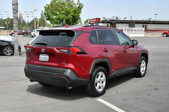 used 2021 Toyota RAV4 Hybrid car, priced at $27,590