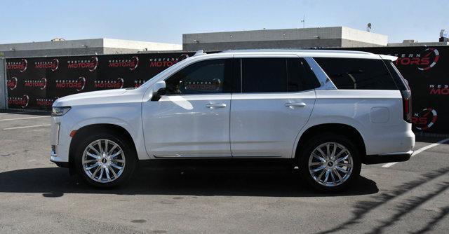 used 2023 Cadillac Escalade car, priced at $68,357