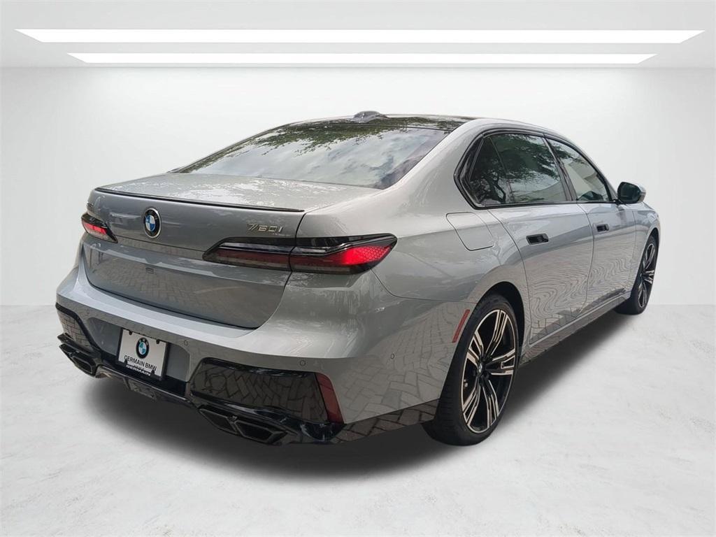new 2025 BMW 760 car, priced at $133,930