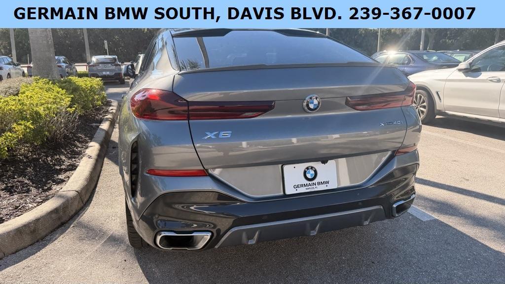 used 2024 BMW X6 car, priced at $72,381