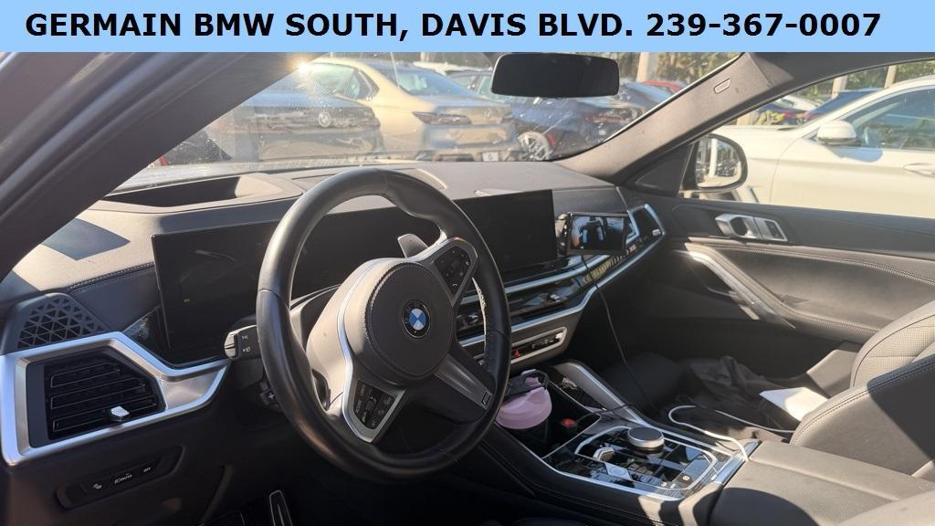 used 2024 BMW X6 car, priced at $72,381