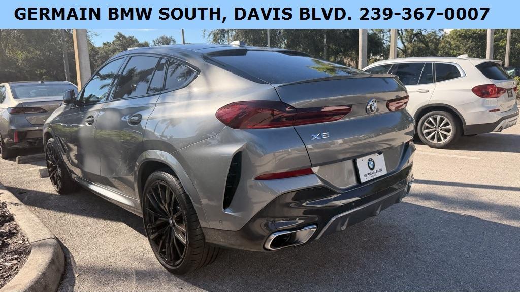 used 2024 BMW X6 car, priced at $72,381