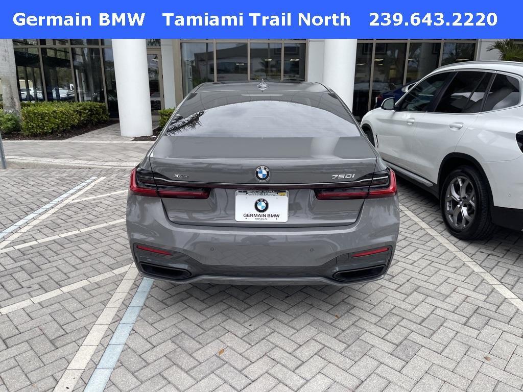 used 2022 BMW 750 car, priced at $61,995