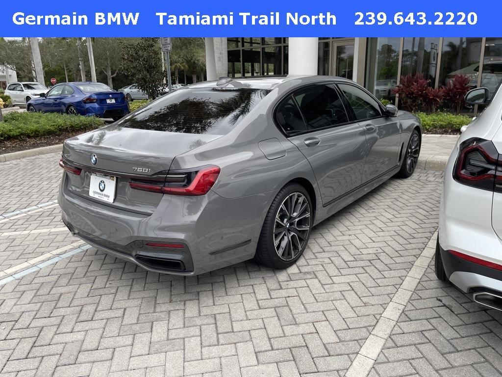 used 2022 BMW 750 car, priced at $61,995