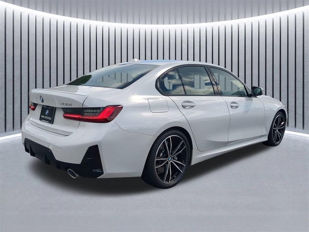 used 2023 BMW 330 car, priced at $37,998