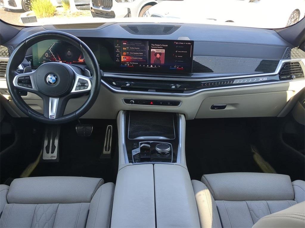used 2024 BMW X6 car, priced at $71,517