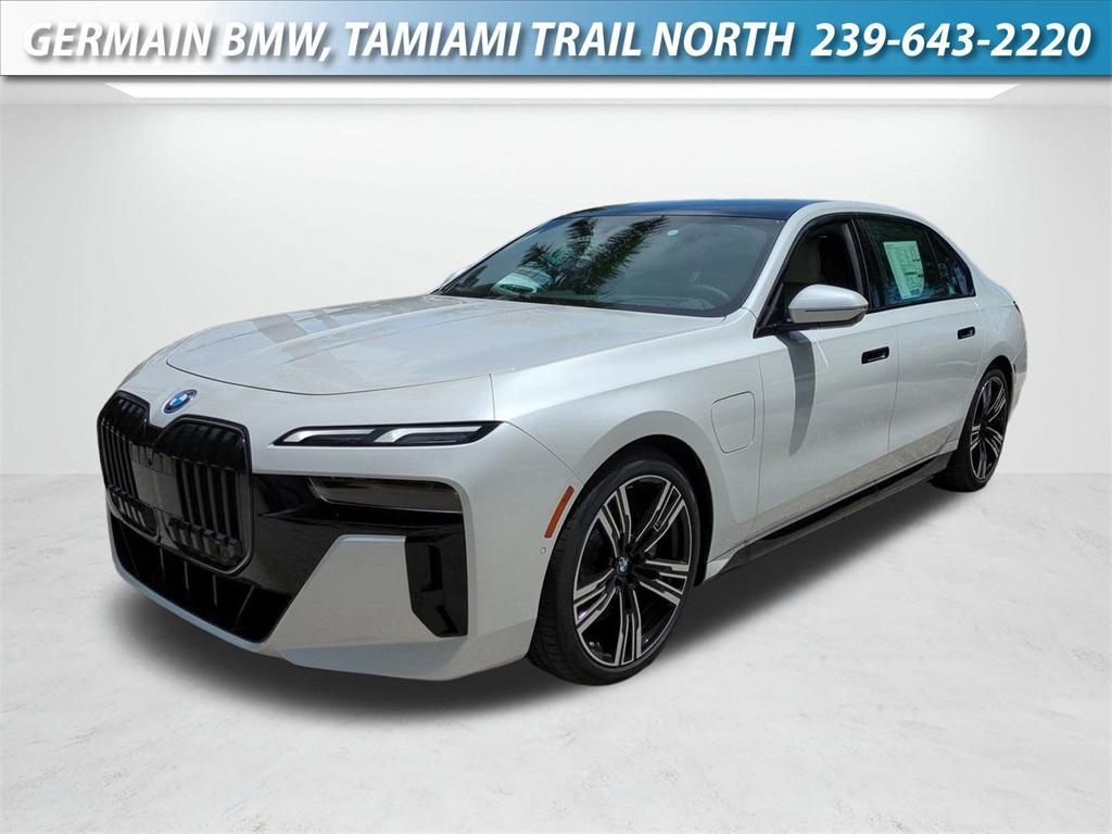 new 2025 BMW 750e car, priced at $118,085