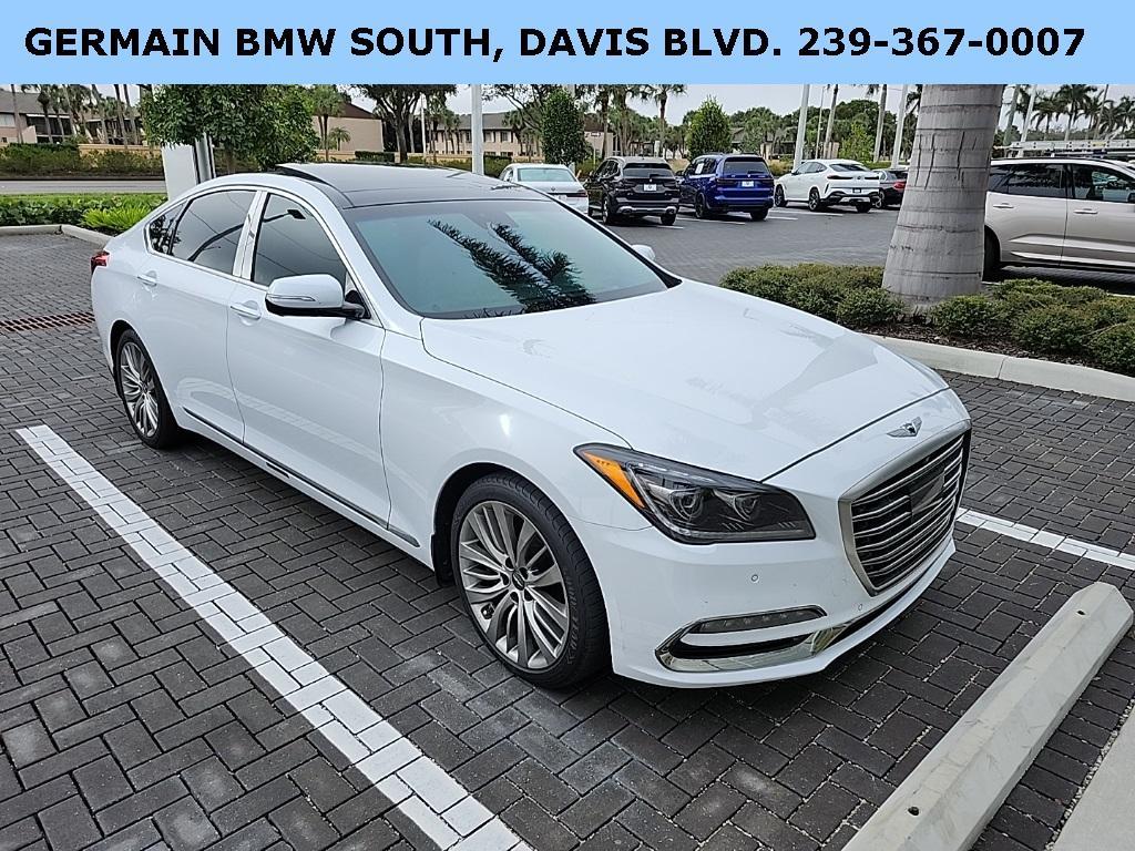 used 2018 Genesis G80 car, priced at $27,995