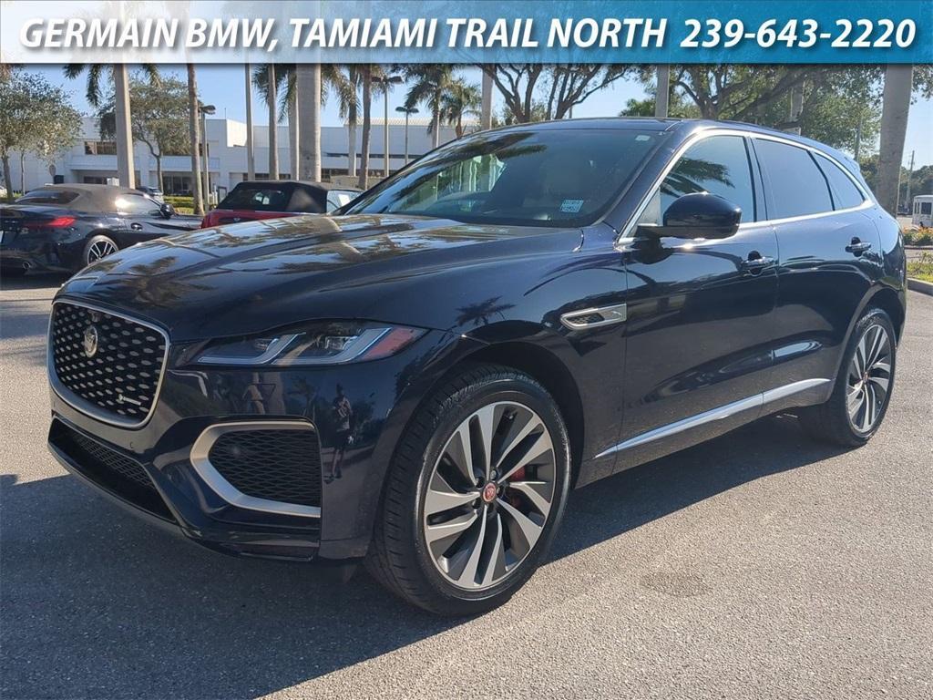 used 2021 Jaguar F-PACE car, priced at $44,814