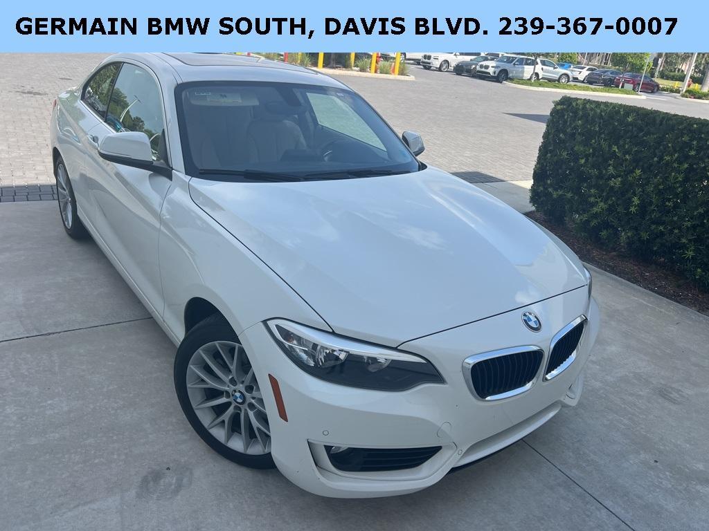 used 2015 BMW 228 car, priced at $16,795