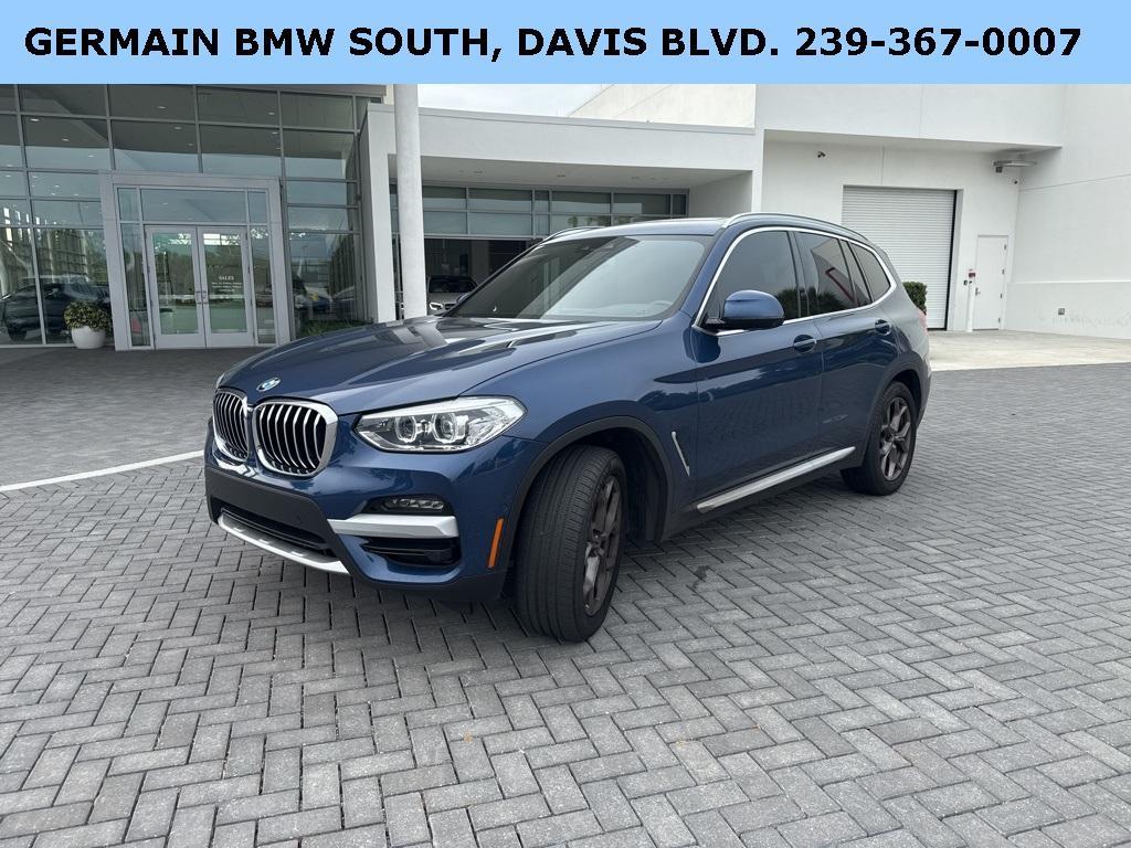 used 2021 BMW X3 car, priced at $31,585