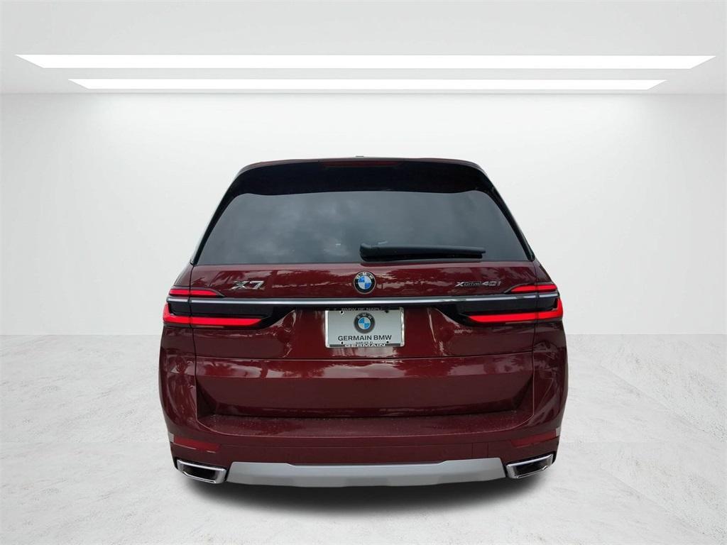 new 2025 BMW X7 car, priced at $92,050