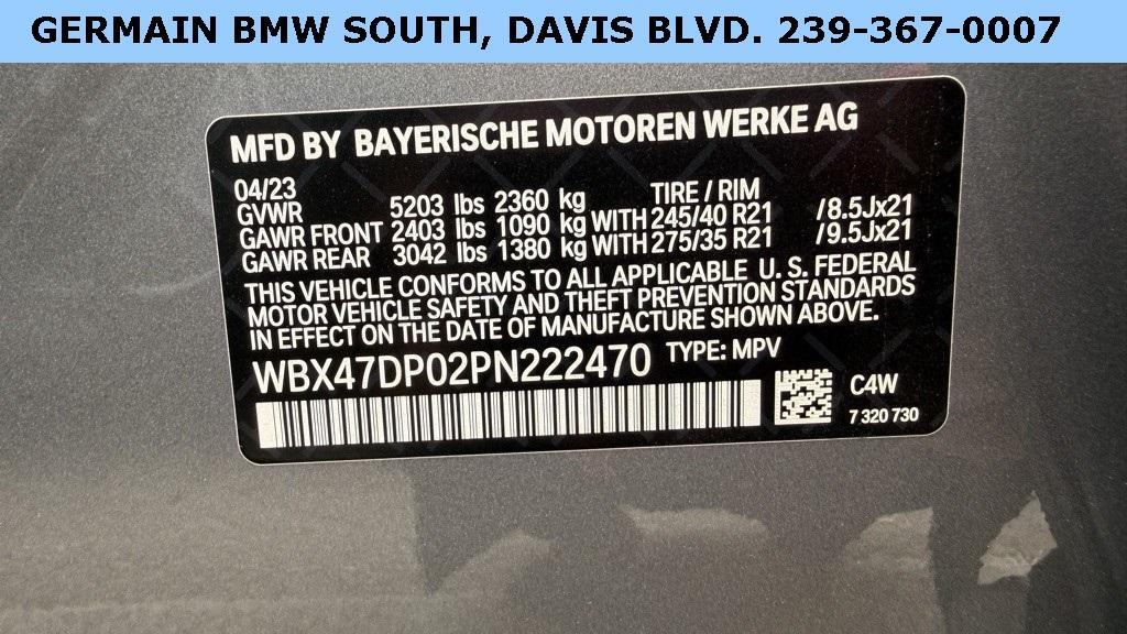 used 2023 BMW X3 car, priced at $38,791