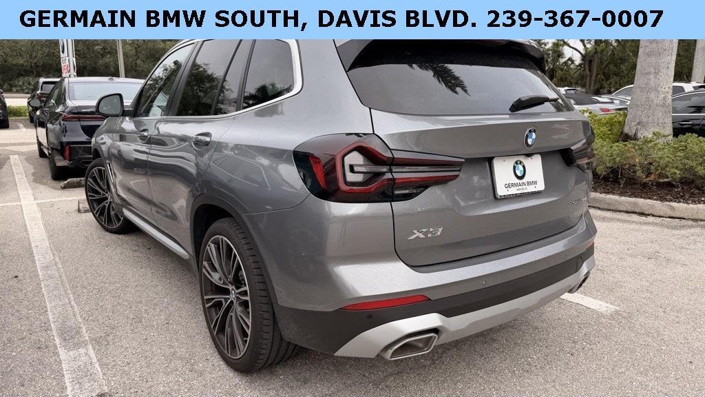 used 2023 BMW X3 car, priced at $38,791