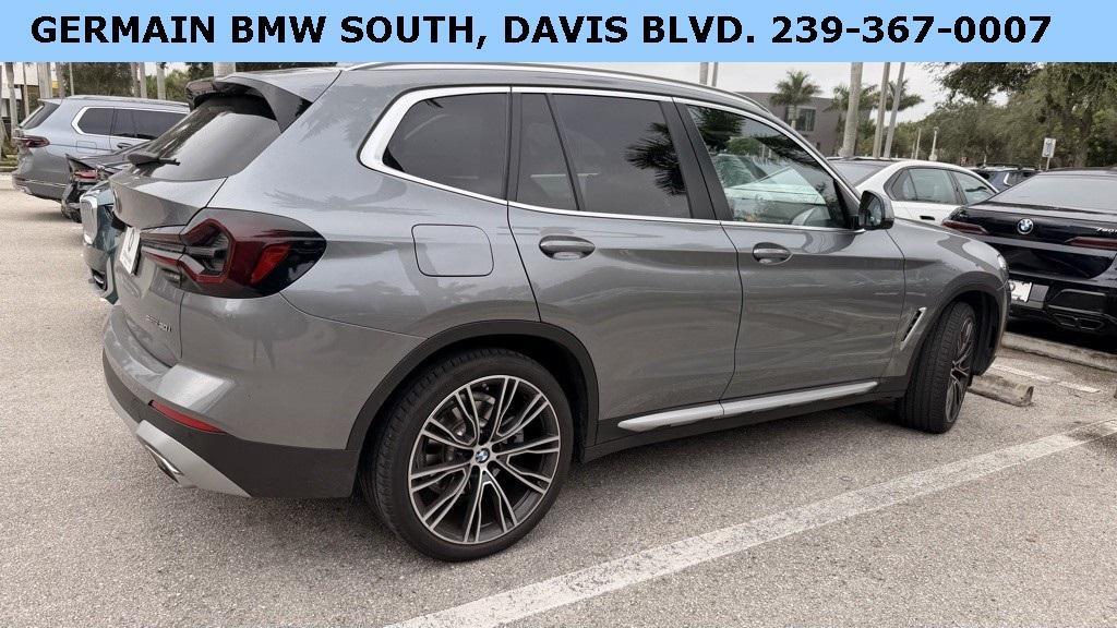 used 2023 BMW X3 car, priced at $38,791