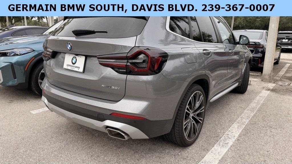 used 2023 BMW X3 car, priced at $38,791
