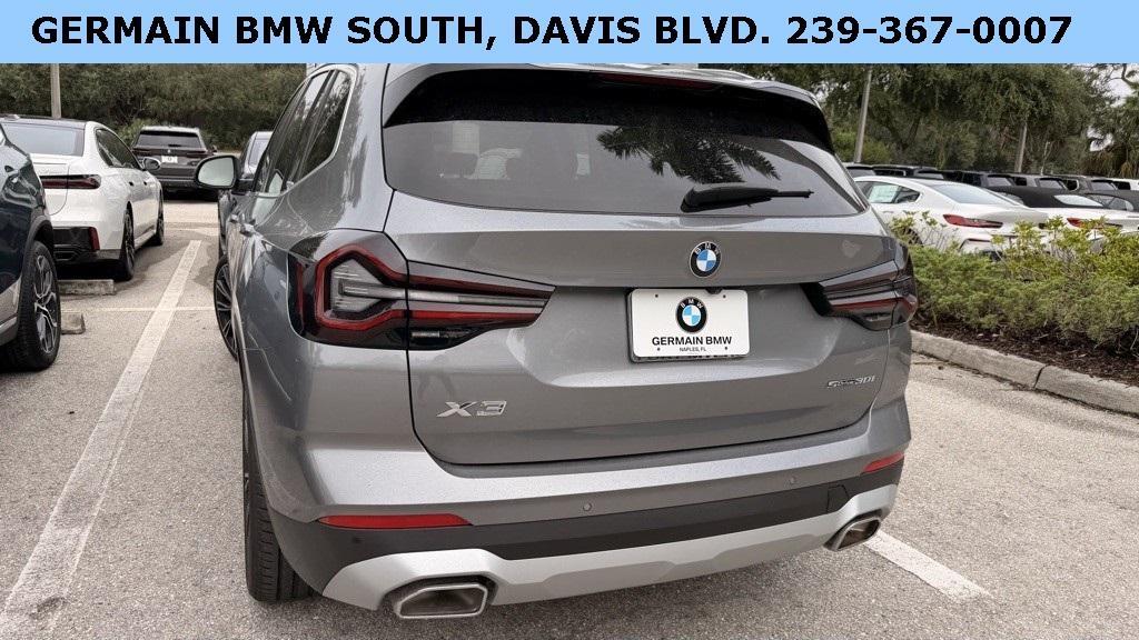 used 2023 BMW X3 car, priced at $38,791
