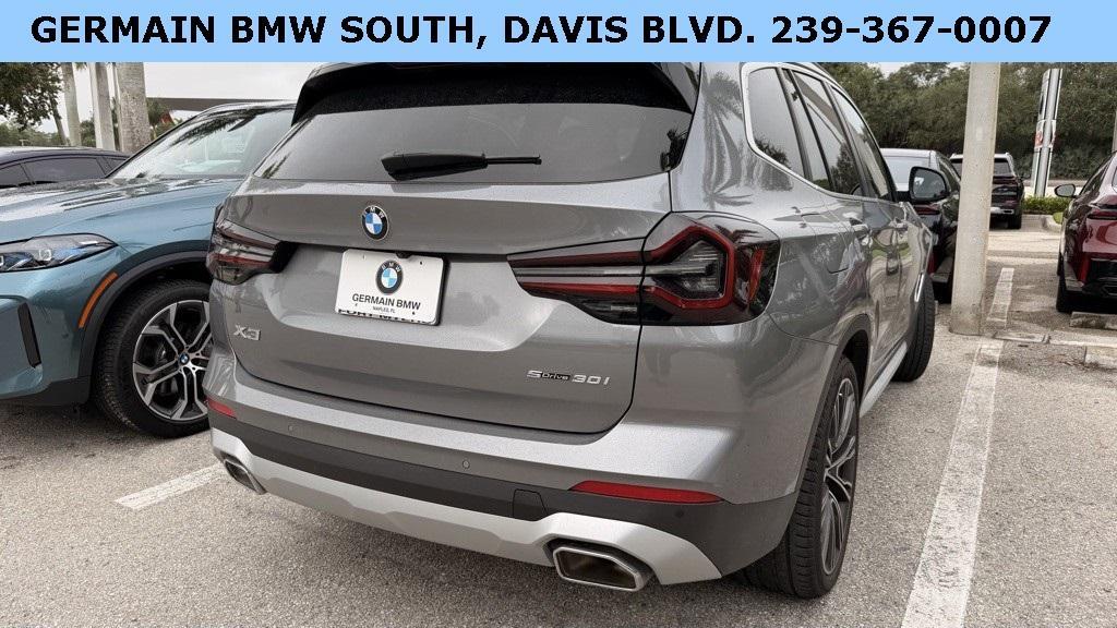 used 2023 BMW X3 car, priced at $38,791