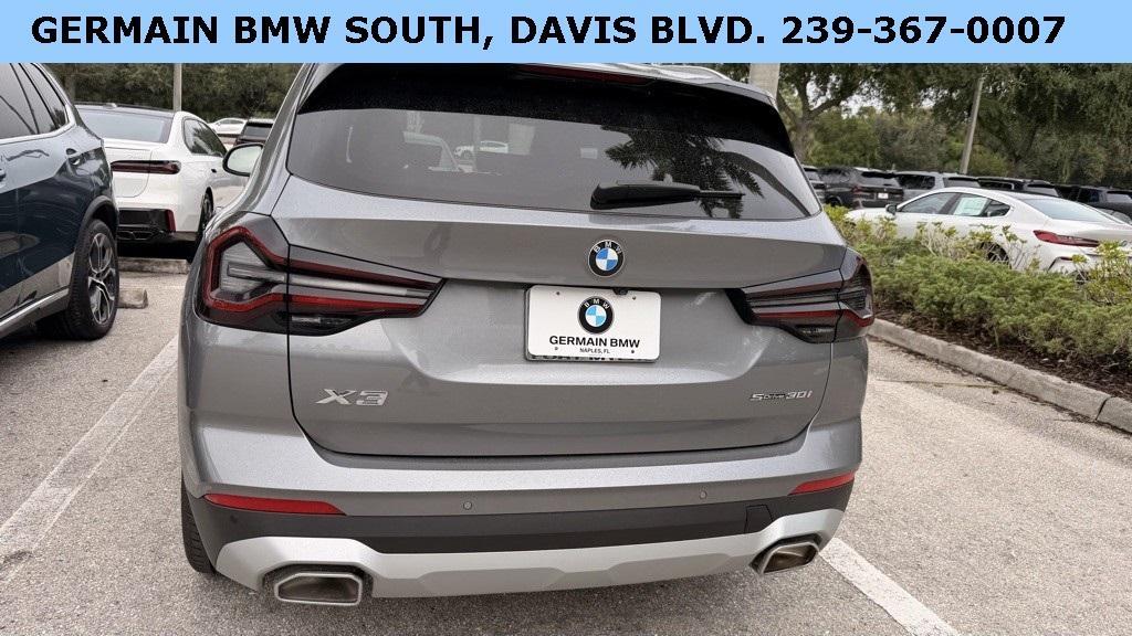 used 2023 BMW X3 car, priced at $38,791