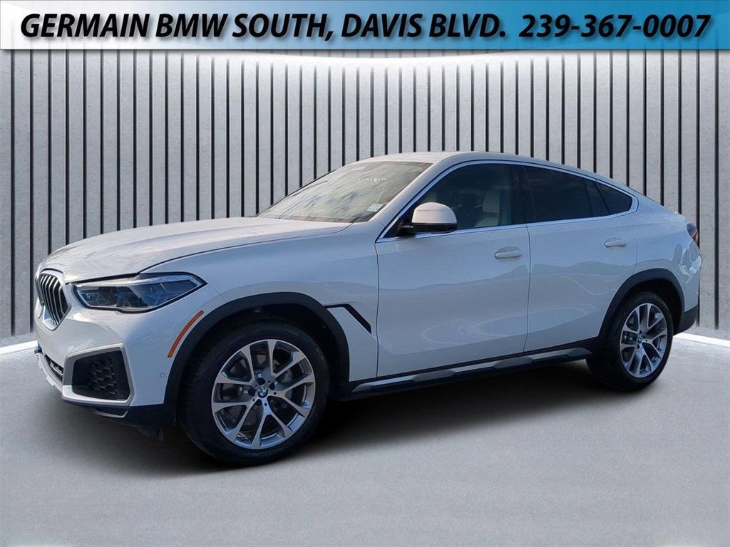 used 2022 BMW X6 car, priced at $55,048