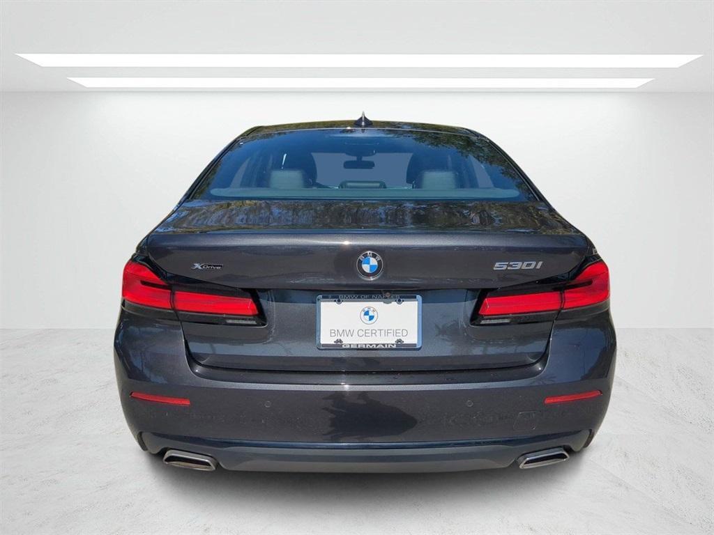 used 2022 BMW 530 car, priced at $43,722