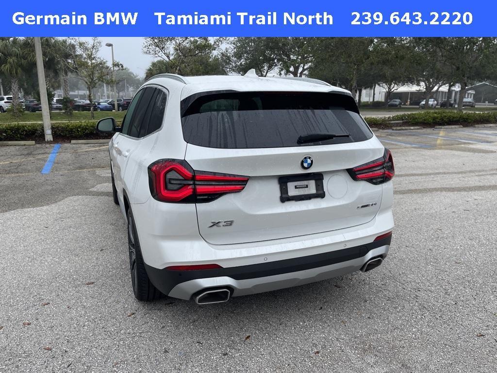 used 2022 BMW X3 car, priced at $32,995