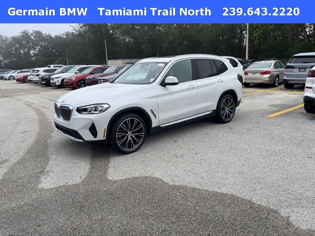 used 2022 BMW X3 car, priced at $32,995