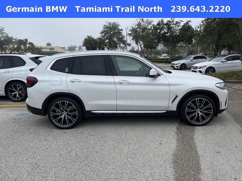 used 2022 BMW X3 car, priced at $32,995