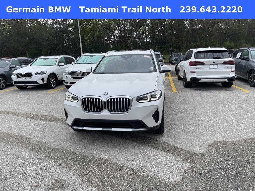 used 2022 BMW X3 car, priced at $32,995