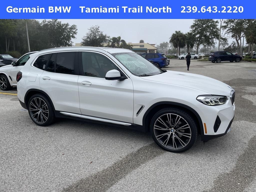 used 2022 BMW X3 car, priced at $32,995