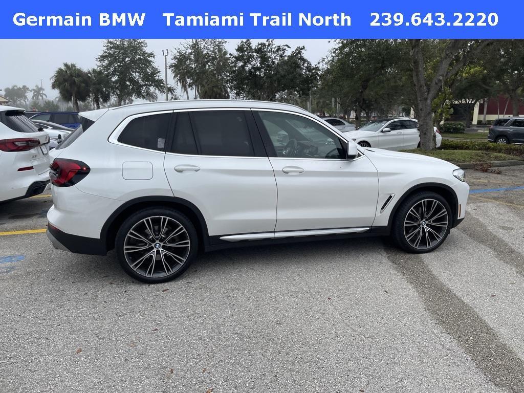 used 2022 BMW X3 car, priced at $32,995