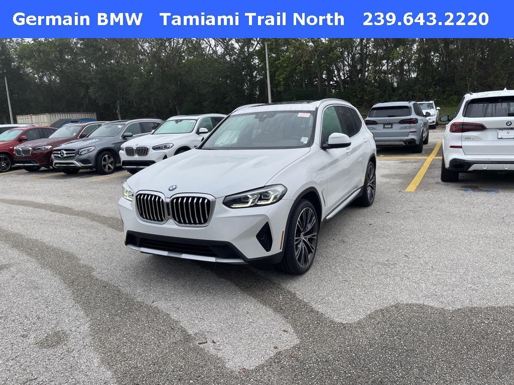 used 2022 BMW X3 car, priced at $32,995