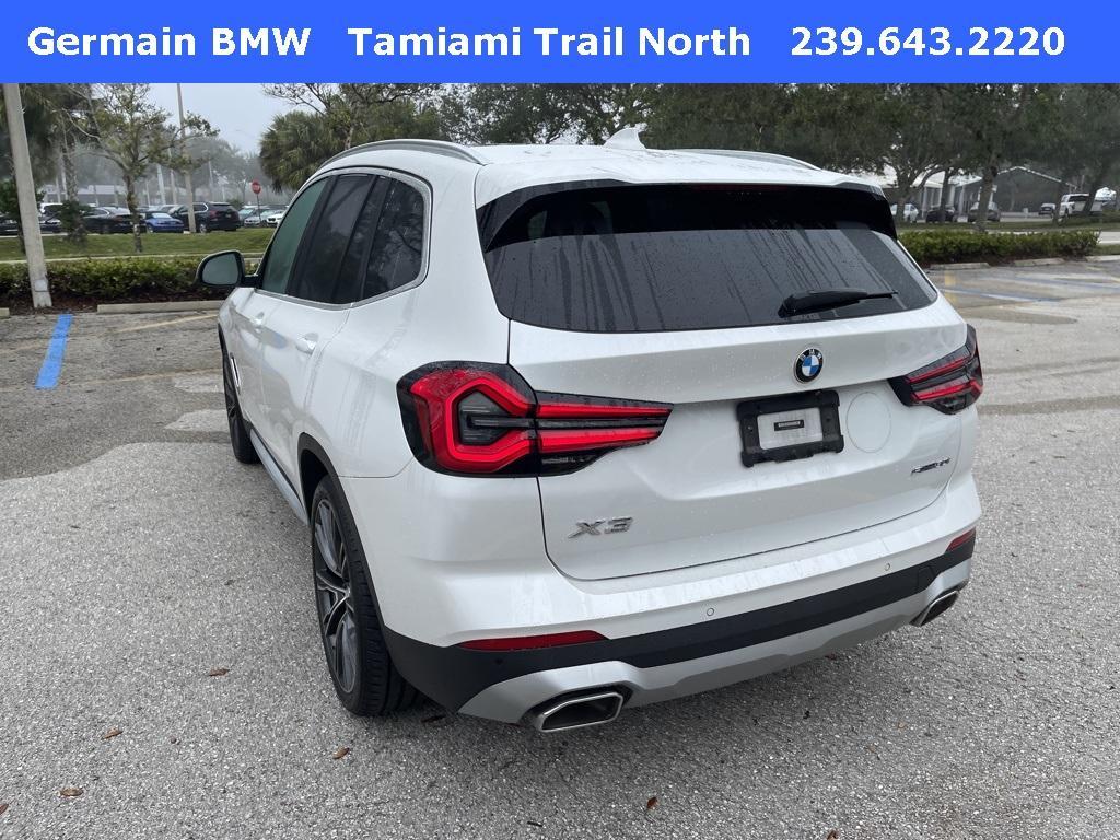 used 2022 BMW X3 car, priced at $32,995