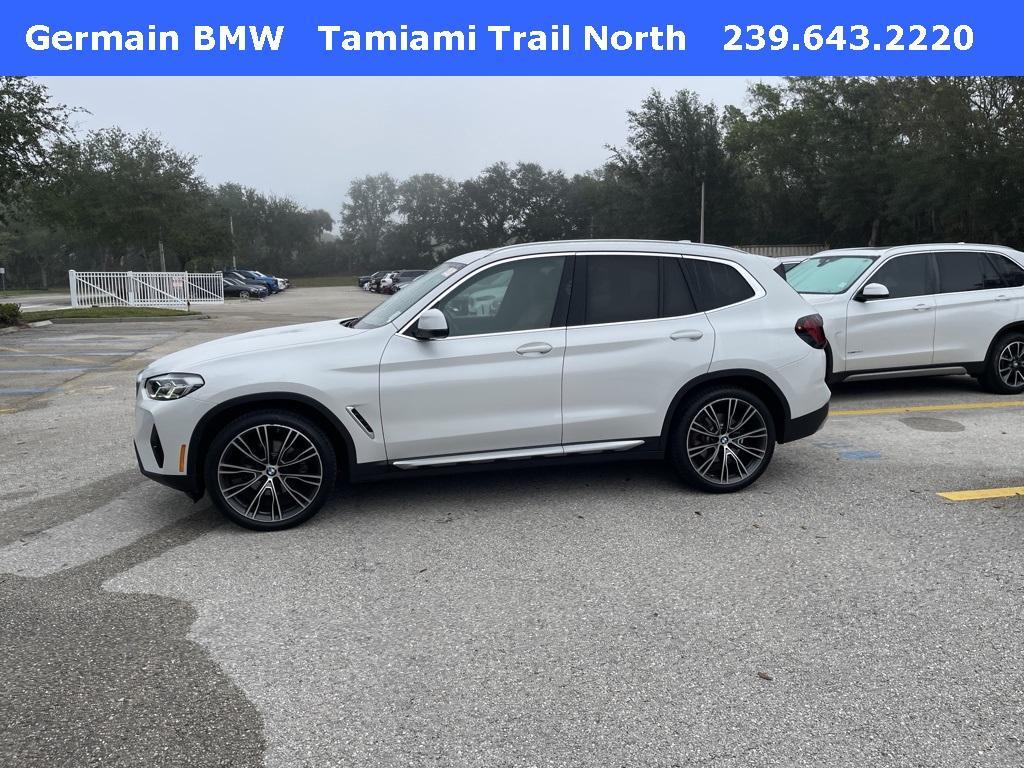 used 2022 BMW X3 car, priced at $32,995