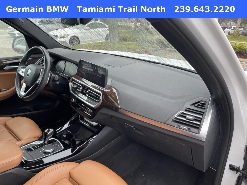 used 2022 BMW X3 car, priced at $32,995