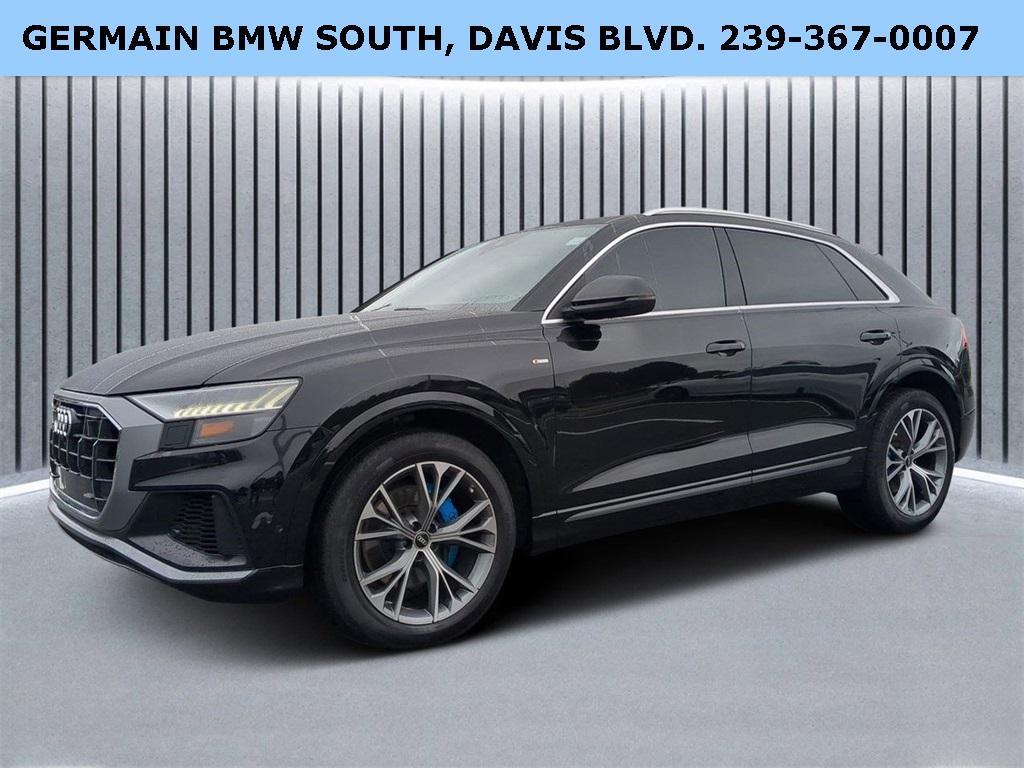 used 2023 Audi Q8 car, priced at $54,180