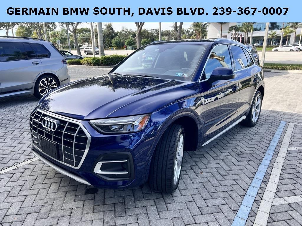 used 2021 Audi Q5 car, priced at $29,860