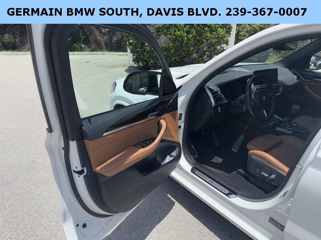 used 2022 BMW X3 car, priced at $48,995