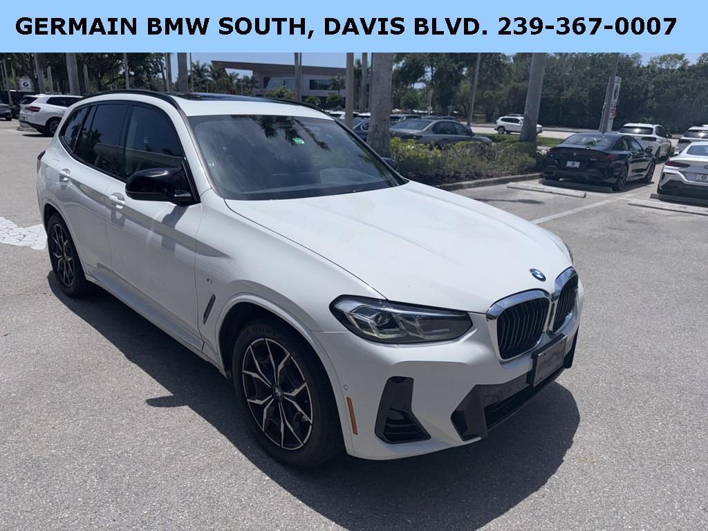 used 2022 BMW X3 car, priced at $48,995