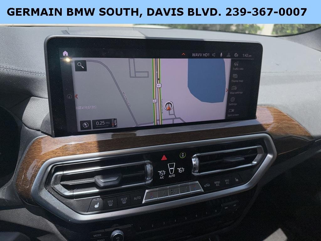 used 2022 BMW X3 car, priced at $48,995