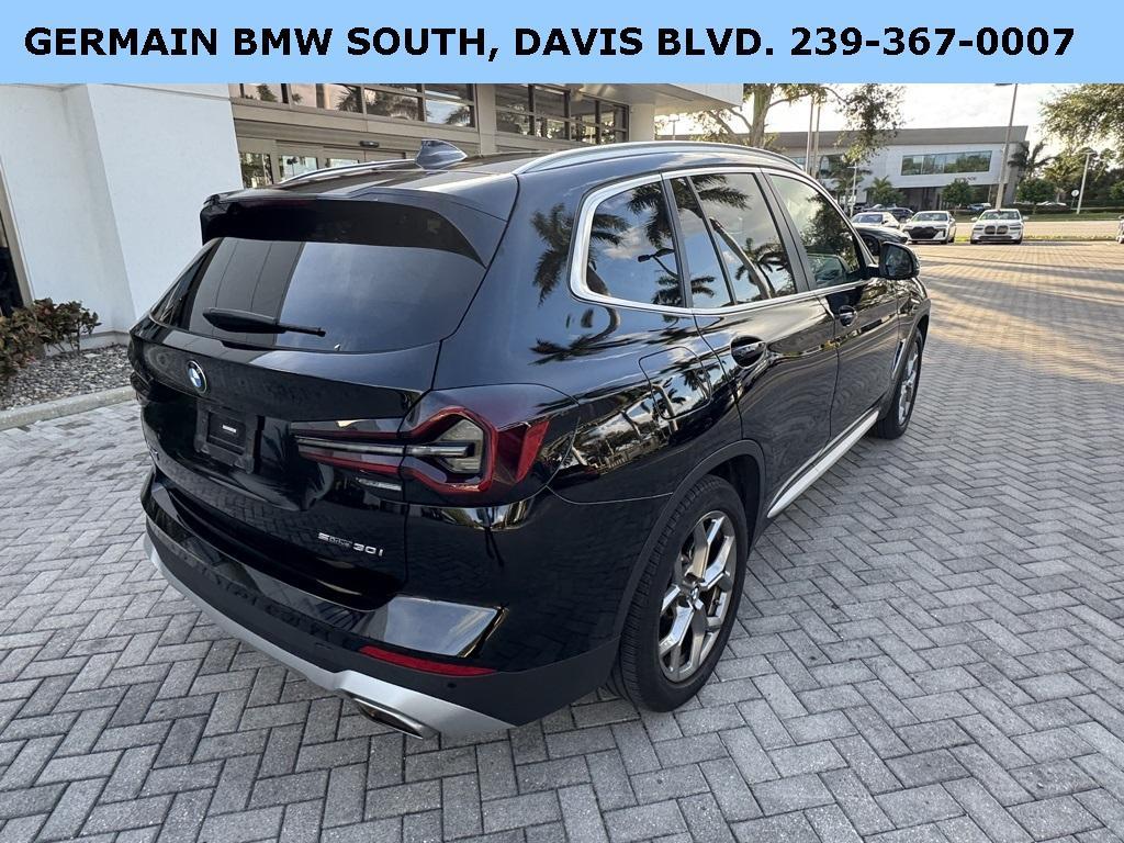 used 2022 BMW X3 car, priced at $36,995