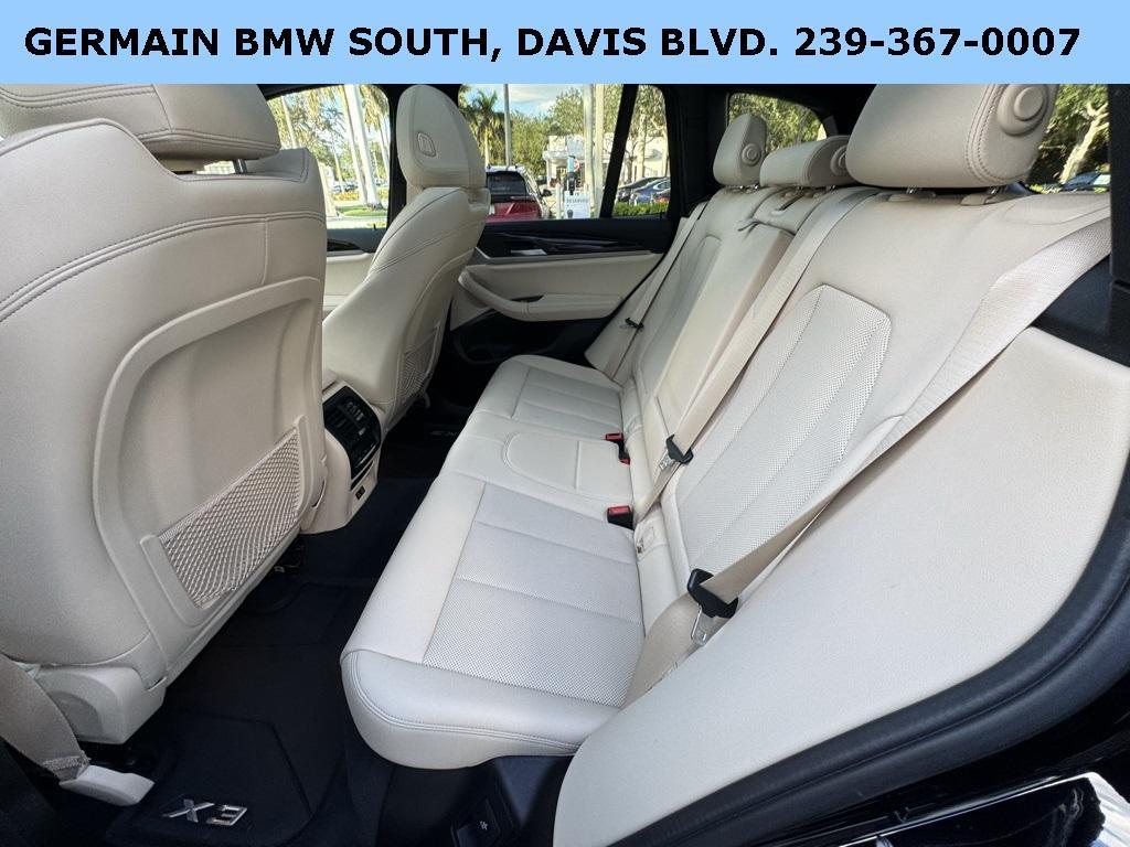 used 2022 BMW X3 car, priced at $36,995