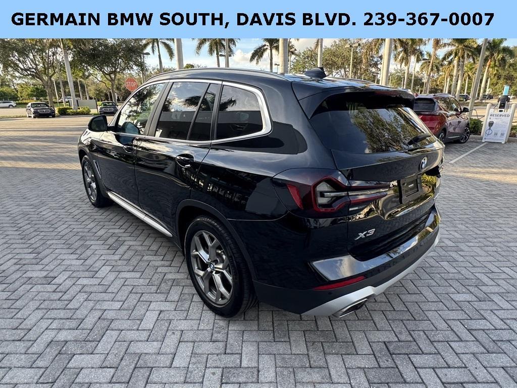 used 2022 BMW X3 car, priced at $36,995