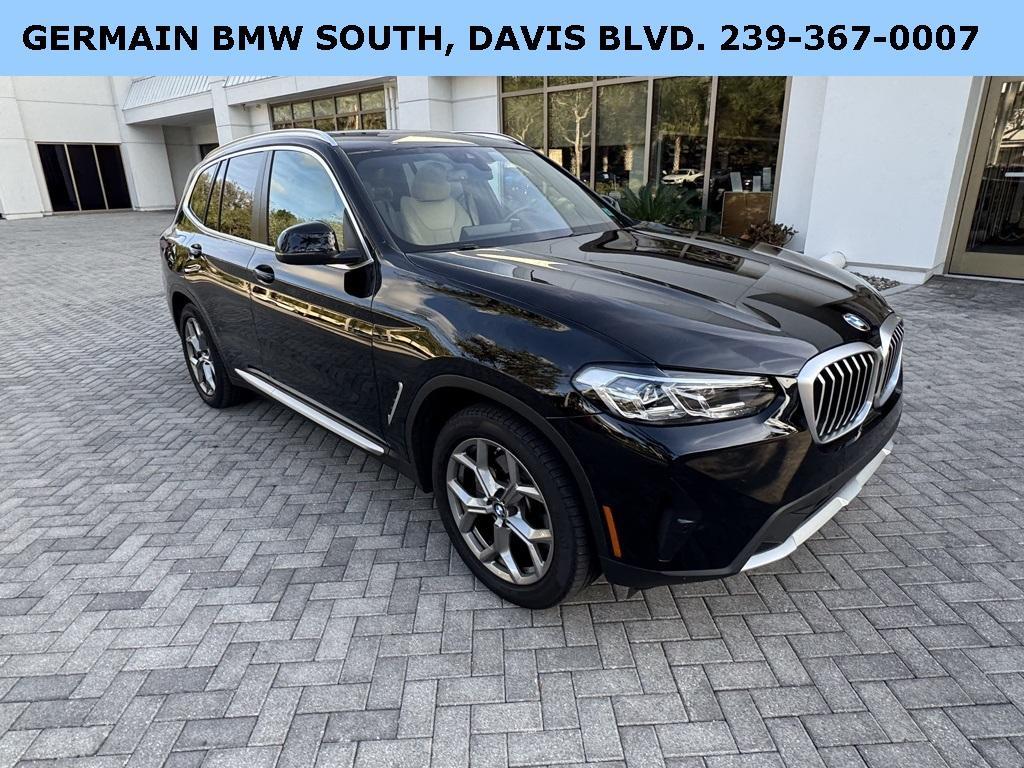 used 2022 BMW X3 car, priced at $36,995