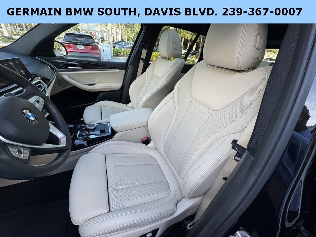 used 2022 BMW X3 car, priced at $36,995