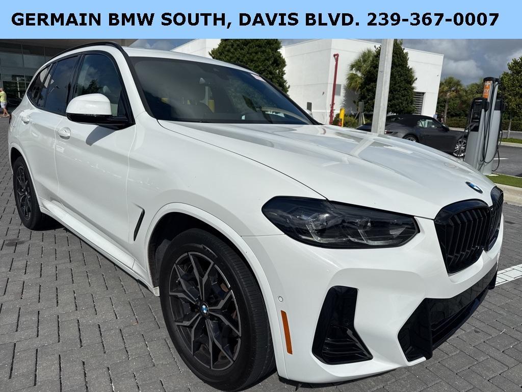 used 2023 BMW X3 car, priced at $38,991